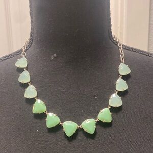 Stella and Dot Aqua/Green Ombré Somervell Necklace